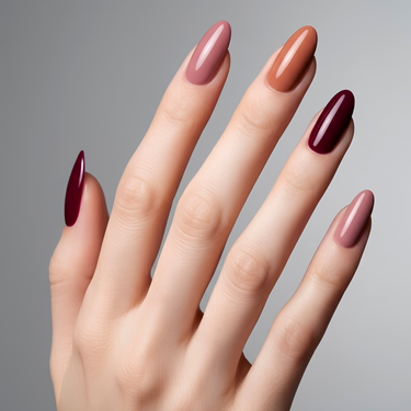 BROWNISH RED MIXED