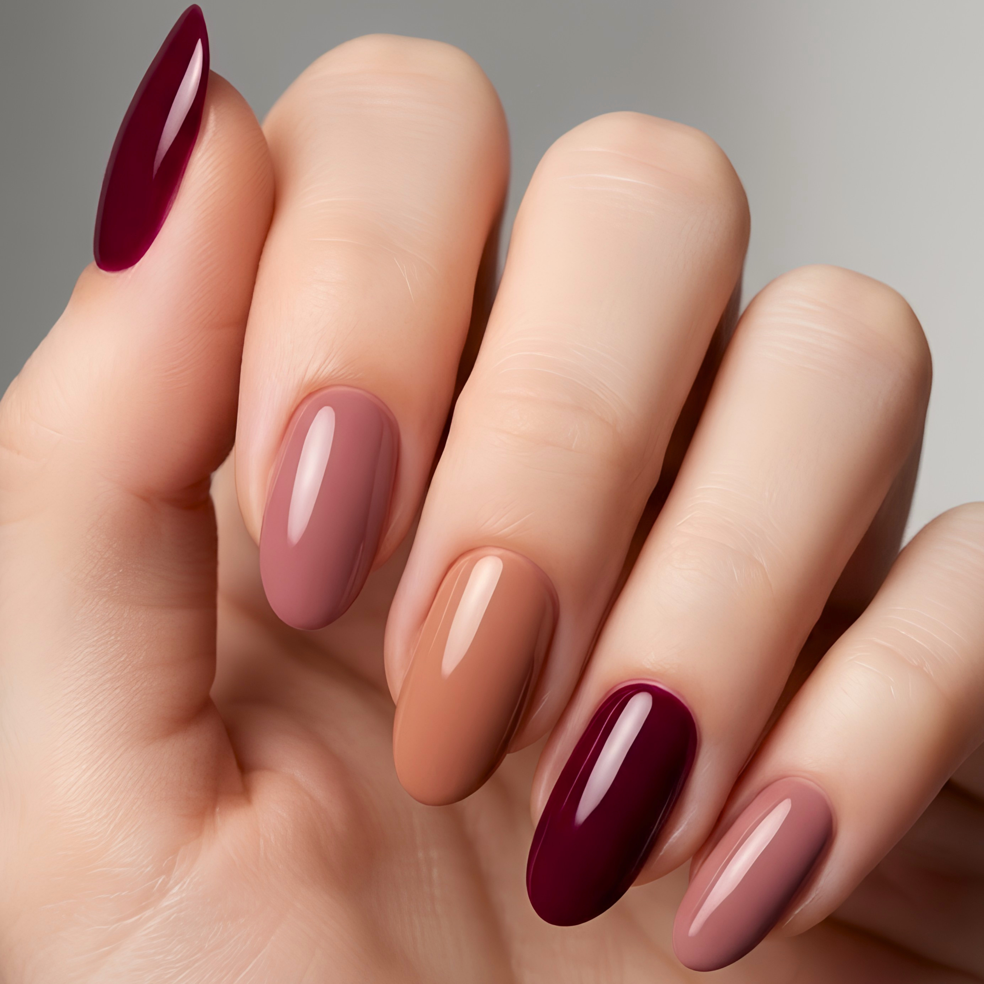 BROWNISH RED MIXED