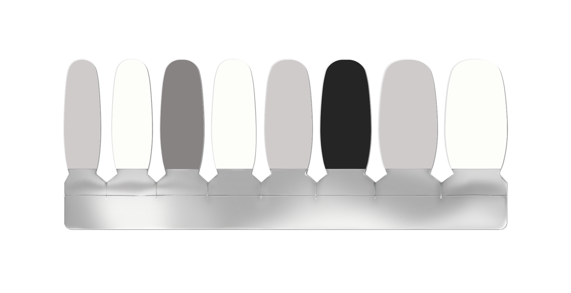 BLACK WHITE GREY MIXED